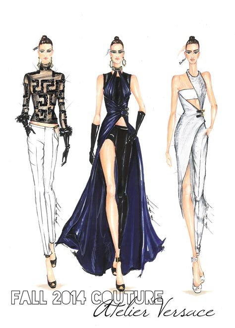 versace illustrator|Fashion Illustration & Design: Methods & Techniques for.